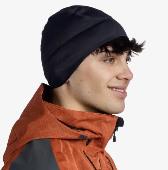 Buff Windproof Σκούφος Solid Black - Image 2