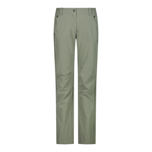 CMP Womens Long Pant Γυναικείο Συνθετικό Παντελόνι Regular Fit Avocado