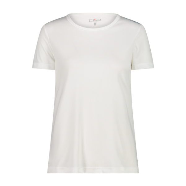 CMP T-Shirt Γυναικείο Συνθετικό Κοντομάνικο Μπλουζάκι Regular Fit White