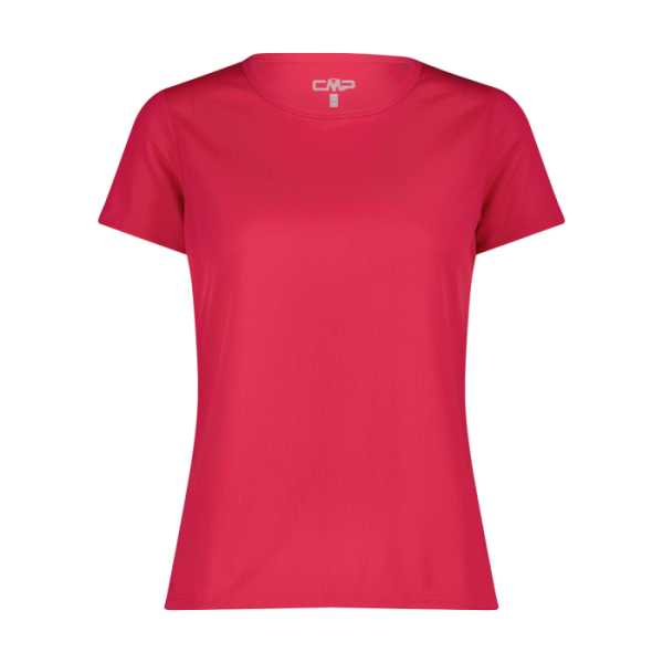 CMP T-Shirt Γυναικείο Συνθετικό Κοντομάνικο Μπλουζάκι Regular Fit Magenta