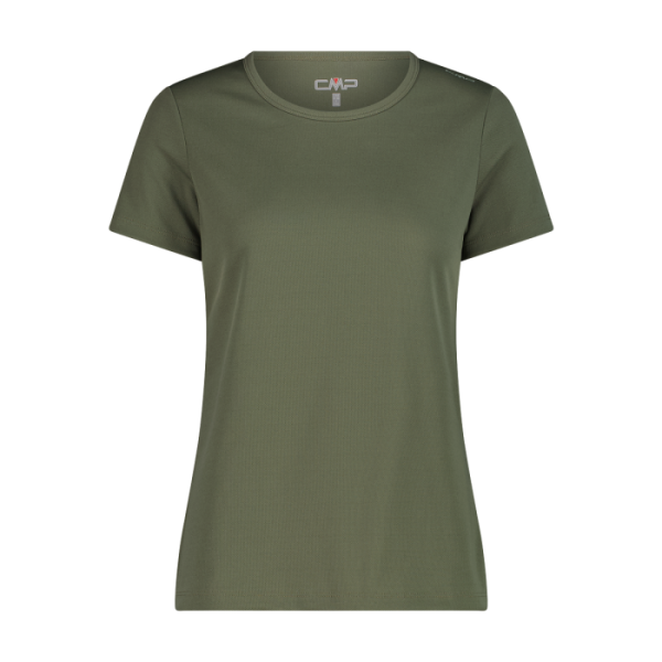 CMP T-Shirt Γυναικείο Συνθετικό Κοντομάνικο Μπλουζάκι Regular Fit Avocado