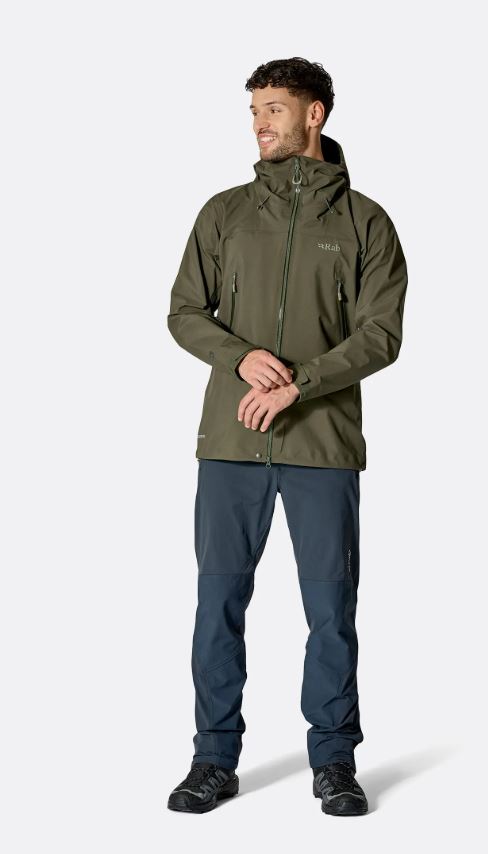 Rab Kangri GORE-TEX® 3L Jacket Ανδρική Αδιάβροχη Μεμβράνη Tempest Blue - Image 5