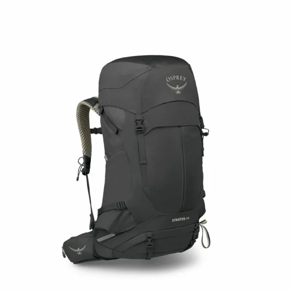 Osprey Stratos 44 Hiking Backpack Σακίδιο Ορειβασίας Μαύρο