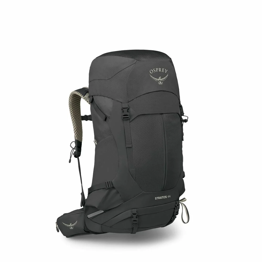 Osprey Stratos 44 Hiking Backpack Σακίδιο Ορειβασίας Μαύρο