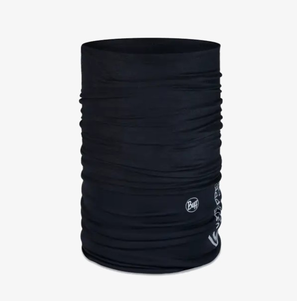Buff Windproof Περιλαίμιο Solid Black