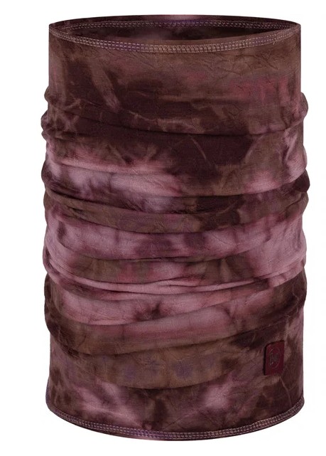 Buff Merino Lightweight Burgundy Tye Dye Περιλαίμιο