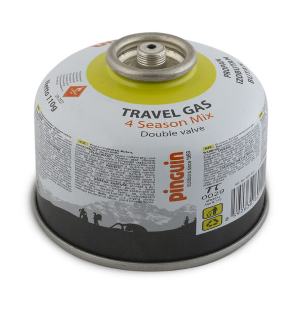 Pinguin Travel Gas 110g Φιάλη Αερίου Βιδωτή