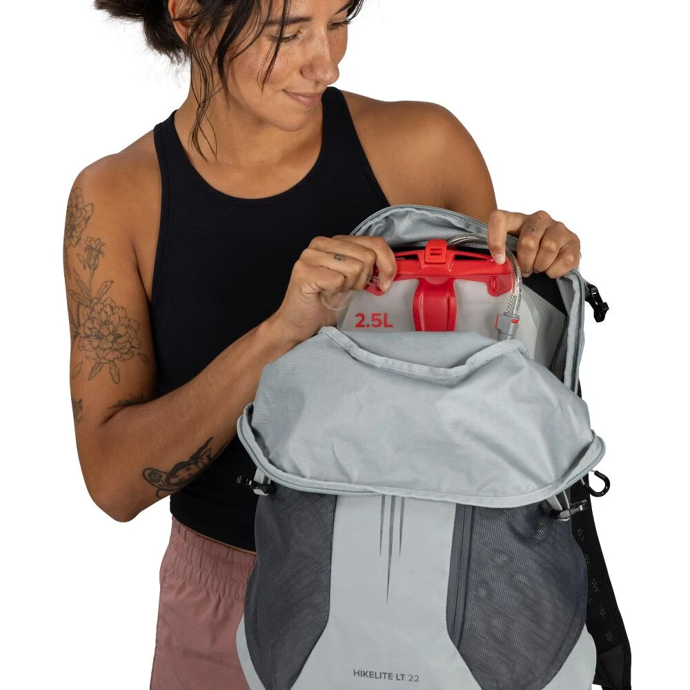 Osprey New Hikelite LT 22 Σακίδιο Ορειβασίας Black - Image 9