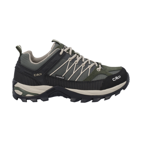 CMP Rigel Low Trekking Wp Αντρικά Αδιάβροχα Παπούτσια Ορειβασίας Pine-Corda
