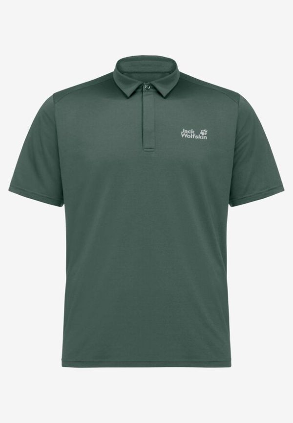 Jack Wolfskin Delgami Polo Αντρικό  Κοντομάνικο Μπλουζάκι