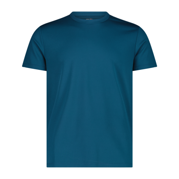 CMP T-Shirt Αντρικό Συνθετικό Κοντομάνικο Μπλουζάκι Regular Fit Petroleum