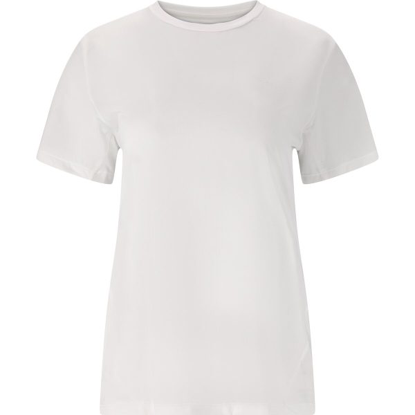 Endurance Nan T-Shirt Γυναικείο Συνθετικό Κοντομάνικο Τεχνικό Μπλουζάκι Regular Fit White