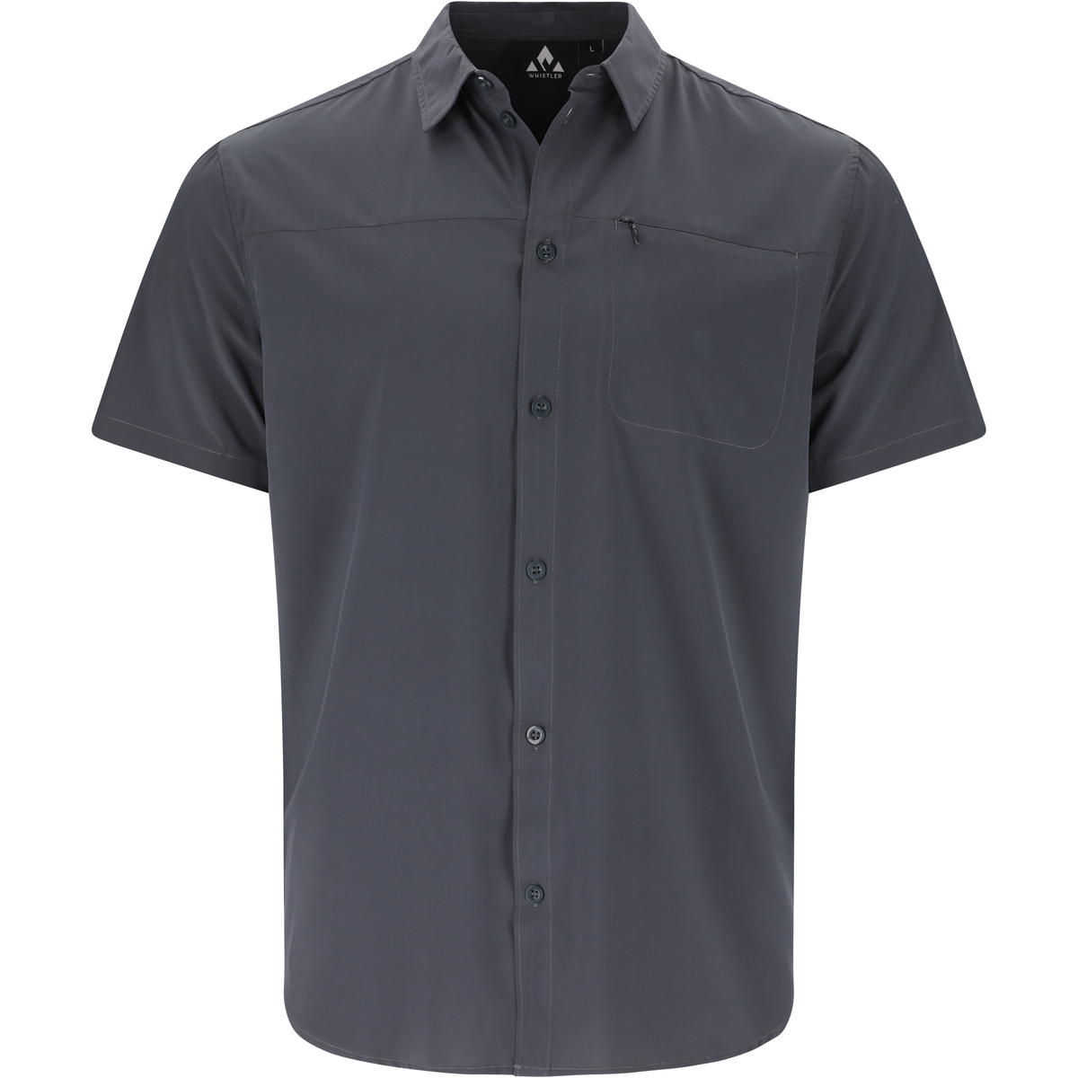 Whistler Jeromy Αντρικό Κοντομάνικο Πουκάμισο Regular Fit Ombre Blue