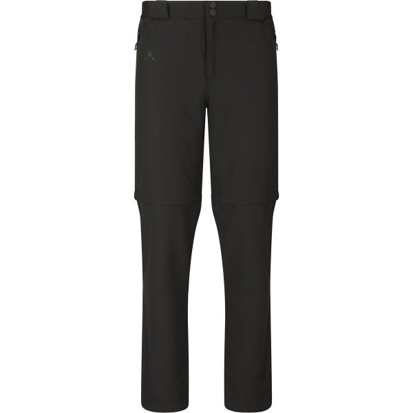 Whistler Gerd Zip Off Αντρικό Παντελόνι Ορειβασίας 2 σε 1 Regular Fit Black