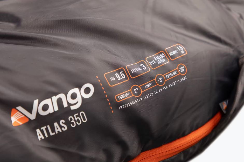 Vango Atlas 350 Sleeping Bag Υπνόσακος Μούμια - Image 4