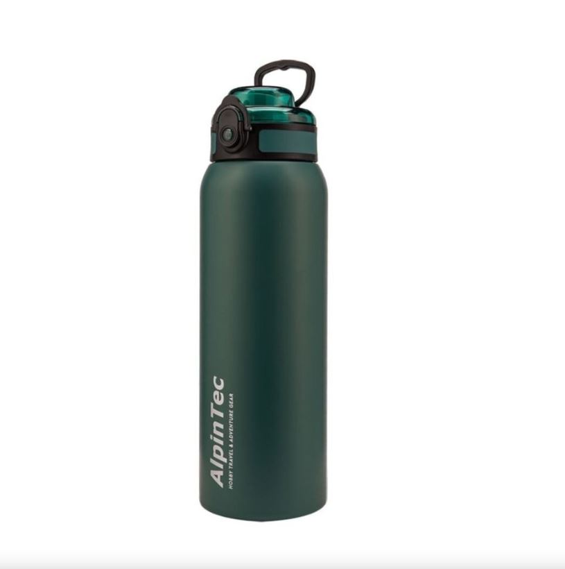 Alpin Tec Wayfarer 1000ml θερμός Blackish Green