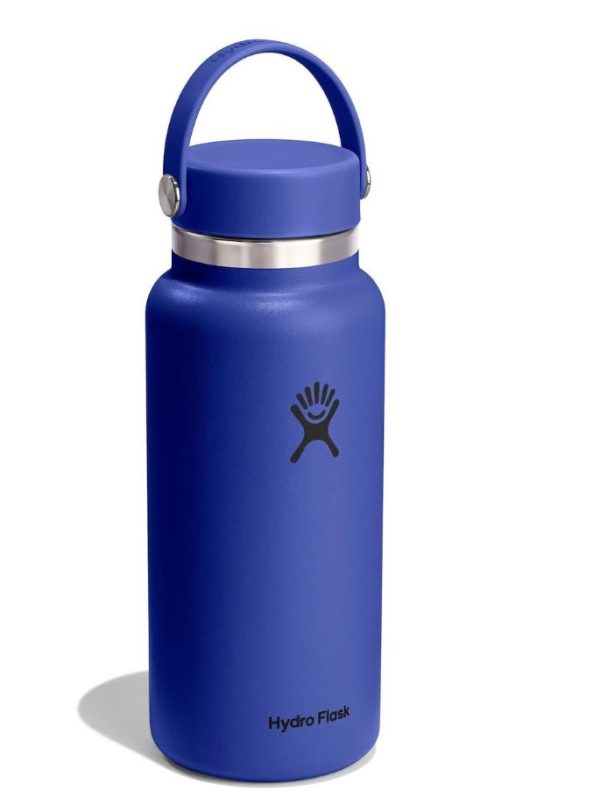 Hydro Flask Wide Flex Μπουκάλι Θερμός Ανοξείδωτο 946ml Capri Blue