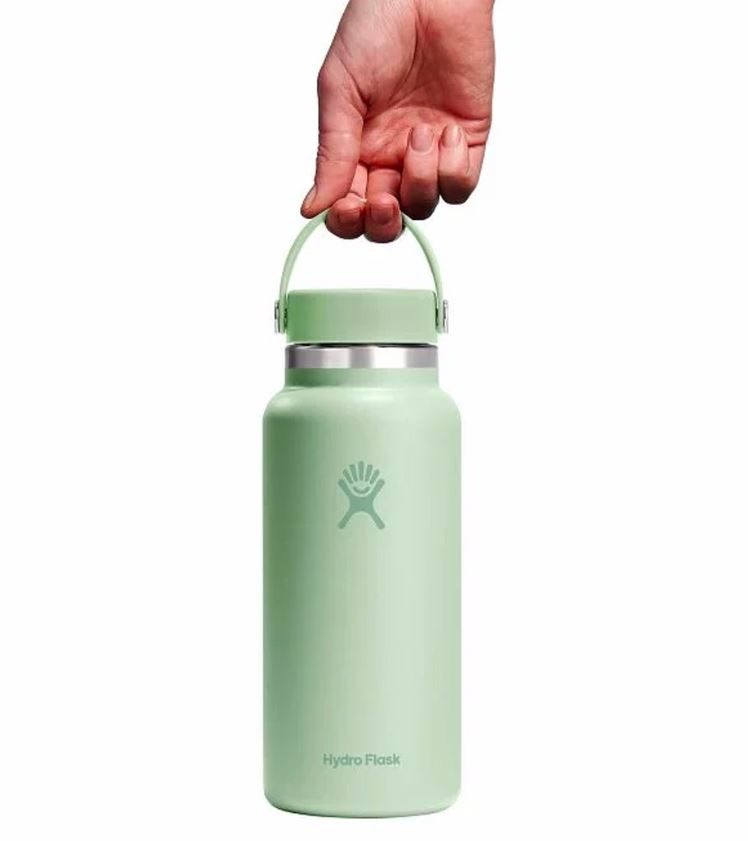 Hydro Flask Wide Flex Μπουκάλι Θερμός Ανοξείδωτο 946ml Aloe - Image 3