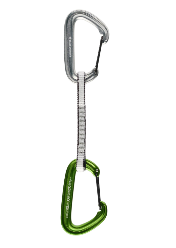 Black Diamond Litewire Quickdraw 12cm Carabiner Σετάκι