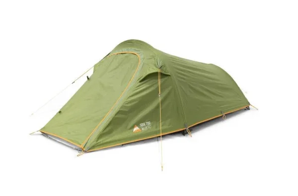 Vango Soul 200 Σκηνή Camping Τούνελ Μπλε με Διπλό Πανί για 2 Άτομα 270x130x95εκ. Peridot Green