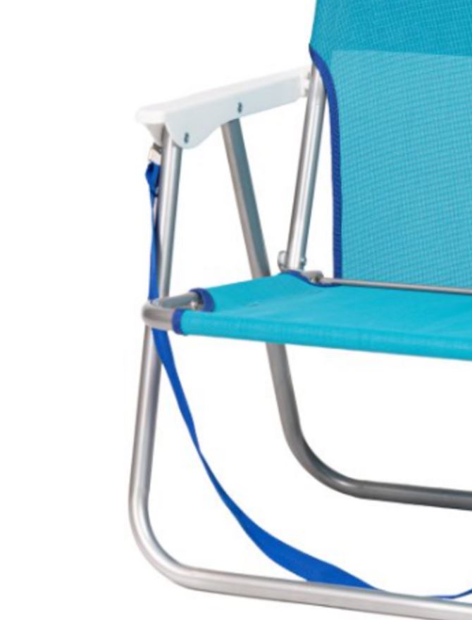 Campo Mεταλλική Καρέκλα Capri Blue - Image 2