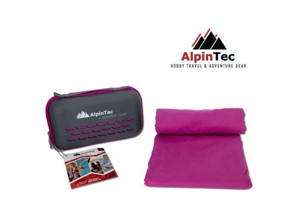 Alpin Tec Πετσέτα Μικροϊνών 60x120 Purple