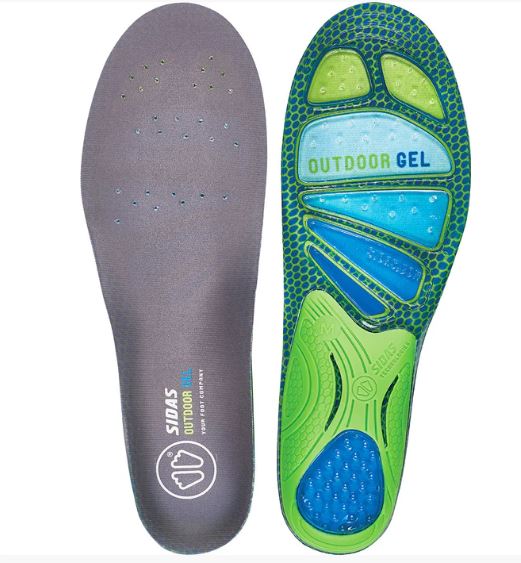 Sidas Hiking Insoles - Outdoor Gel insoles Καθημερινοί Πάτοι Ππαουτσιών