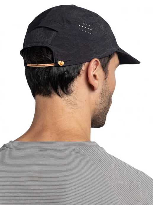 Buff Pack Cap Acro Black Καπέλο Τρεξίματος - Image 5