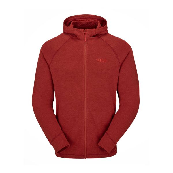 Rab Nexus Hoody Tuscan Red Ανδρική Fleece Ζακέτα