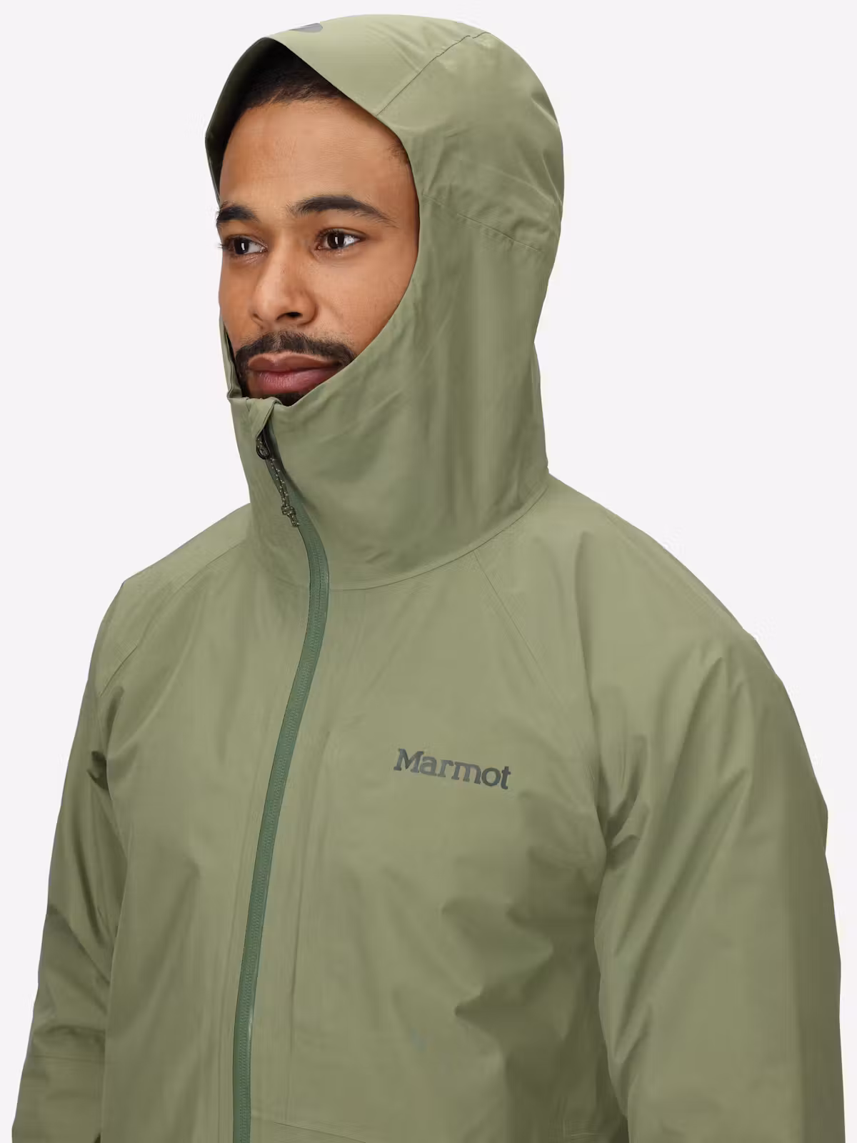 Marmot Waypoint Gore-Tex Jacket Ανδρικό Συνθετικό Αδιάβροχο Regular Fit Olive Grove - Image 4