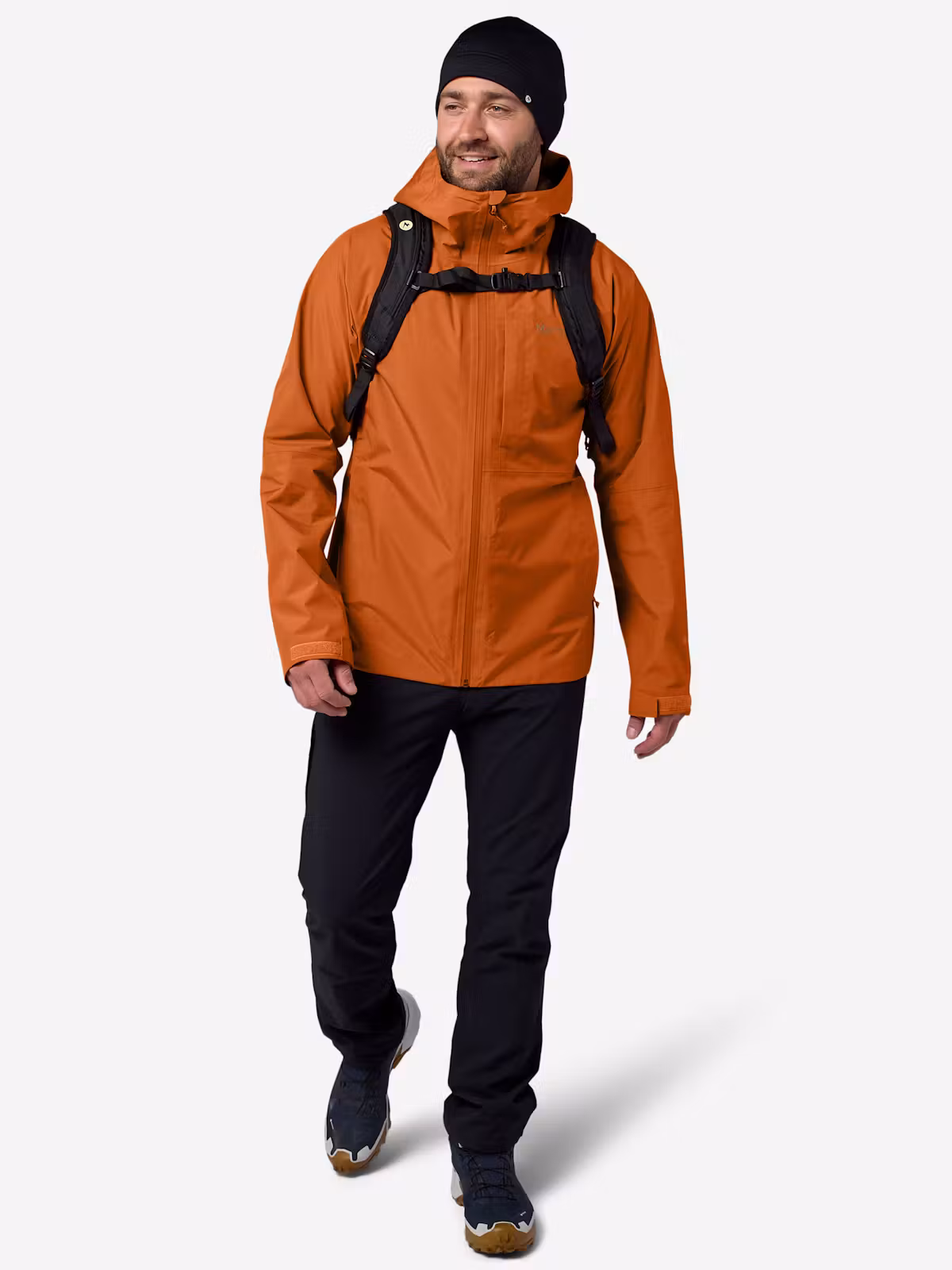 Marmot Waypoint Gore-Tex Jacket Ανδρικό Συνθετικό Αδιάβροχο Regular Fit Dark Spice - Image 5