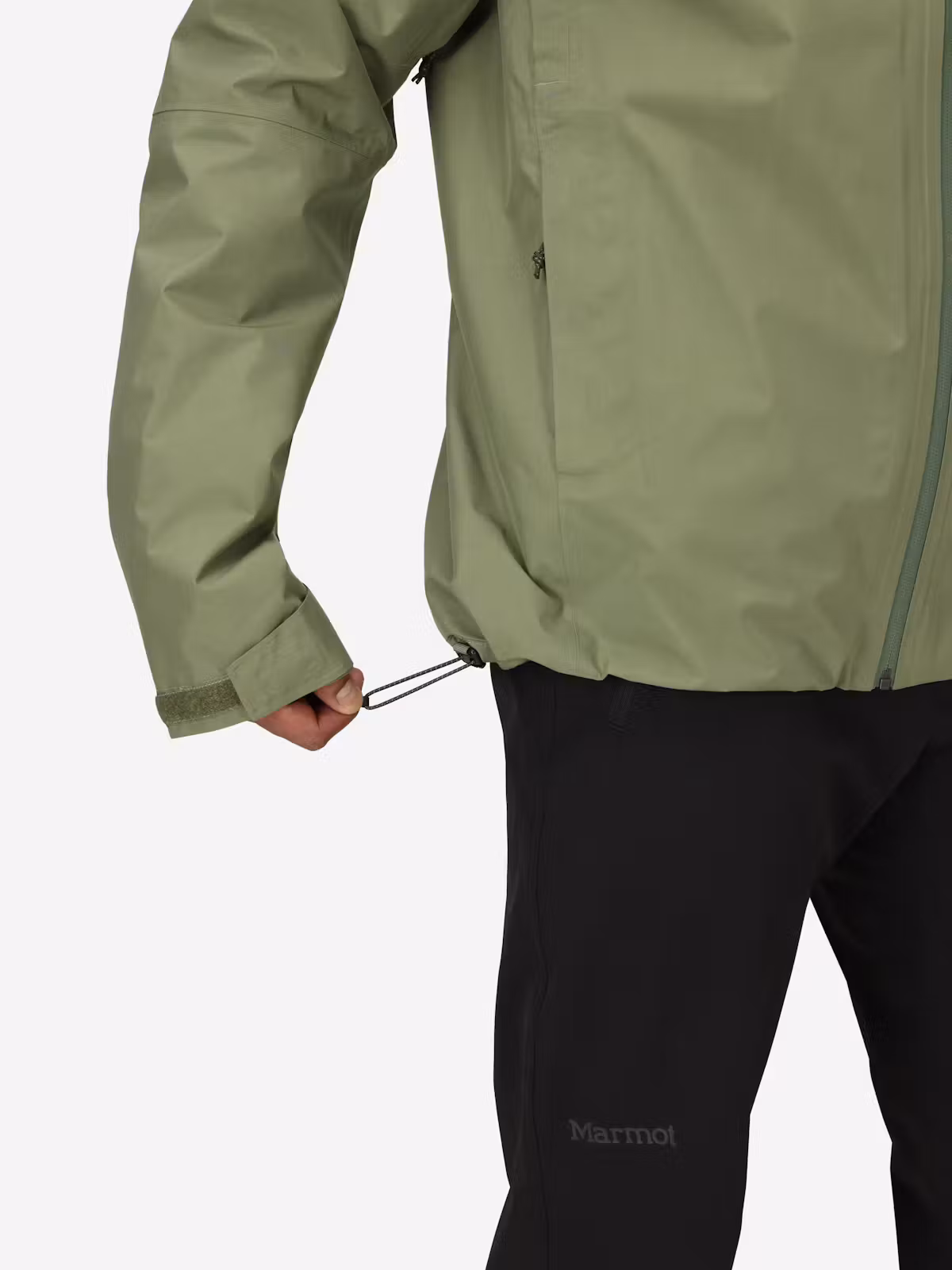 Marmot Waypoint Gore-Tex Jacket Ανδρικό Συνθετικό Αδιάβροχο Regular Fit Olive Grove - Image 3