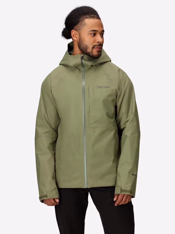 Marmot Waypoint Gore-Tex Jacket Ανδρικό Συνθετικό Αδιάβροχο Regular Fit Olive Grove
